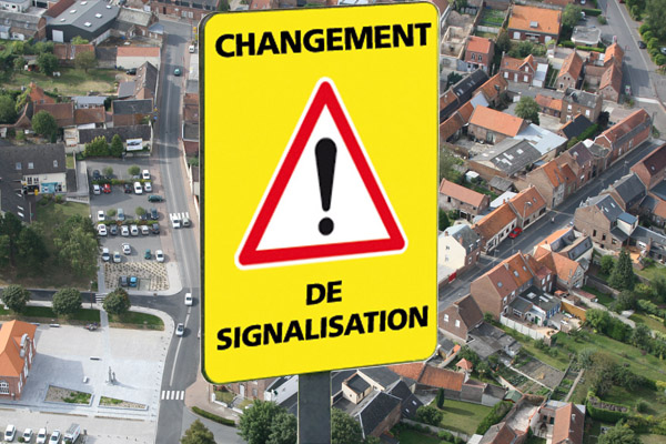 changement de signalisation Changement Signalisation